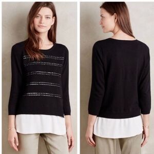 ANTHRO ANGEL OF THE NORTH Dovie Sweater-XS